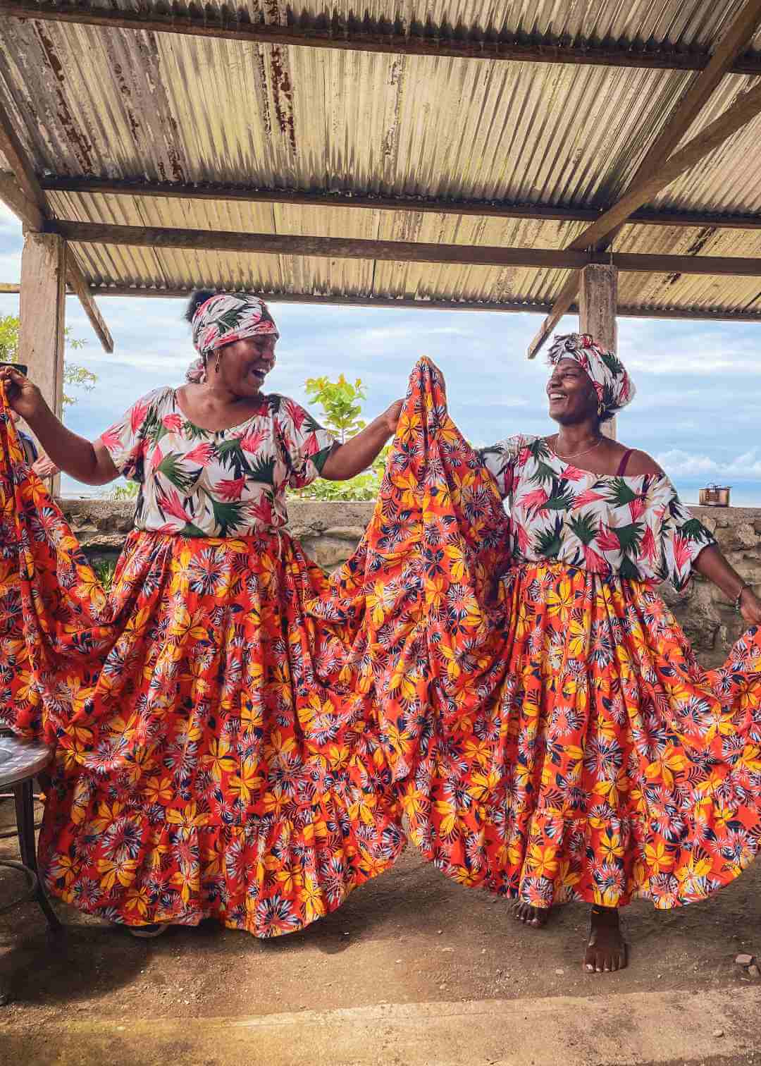 Baile de nativas en Coquí, Chocó